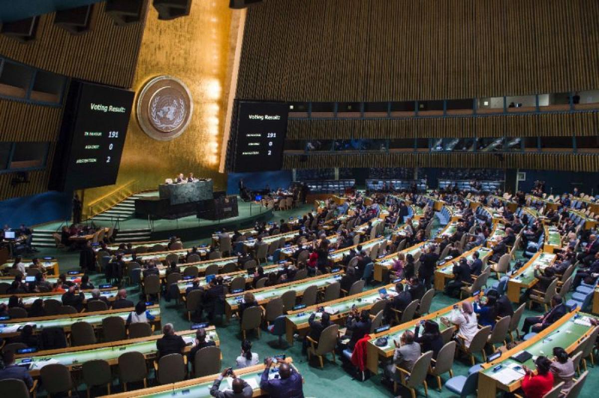 UN votes for nuclear weapons ban, India abstains